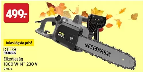 Meec Tools - Elkedjesåg 1800 W 14" 230 V 010576