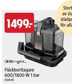 Fläckborttagare 600/1800 W 1 bar