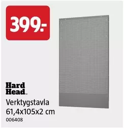 Verktygstavla 61,4x105x2 cm 006408
