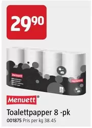 Toalettpapper 8 -pk