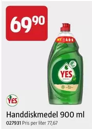 Yes - Handddiskmedel