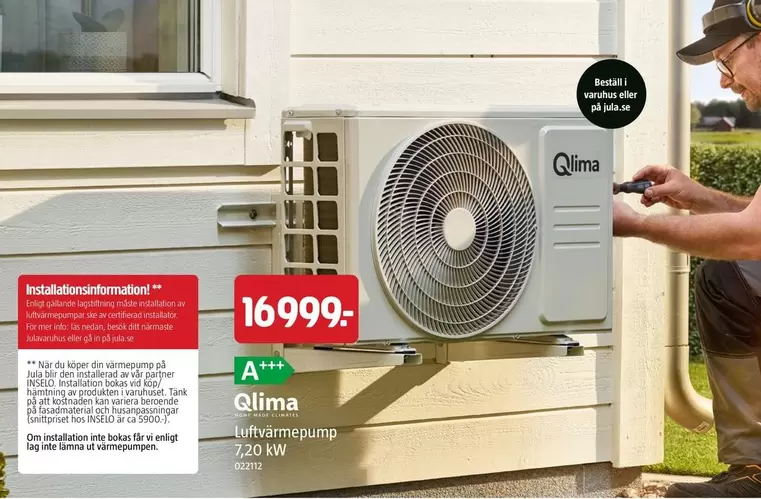 Mer - Luftvärmepump