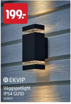 Väggspotlight IP54 GU10 023672