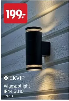 Väggspotlight IP44 GU10 024703