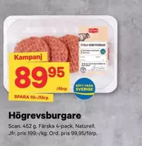 Scan - Högrevsburgare