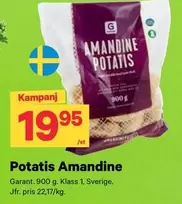 Garant - Potatis Amandine