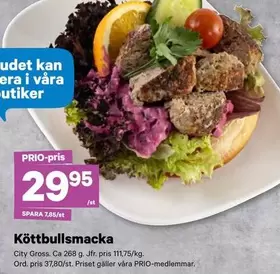 Köttbullsmacka