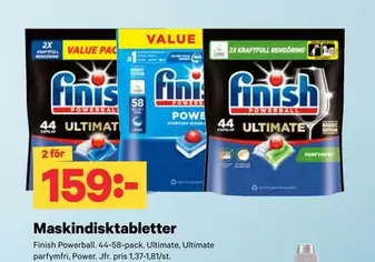 Finish - Maskindisktabletter