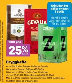 gevalia - Bryggkaffe