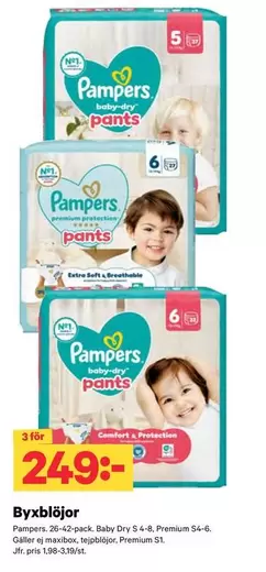 Pampers - Byxblöjor