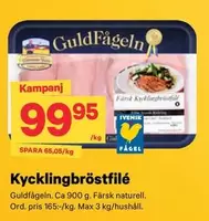 Guldfågeln - Kycklingbröstfilé