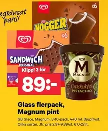 magnum - Glass flerpack, Magnum pint