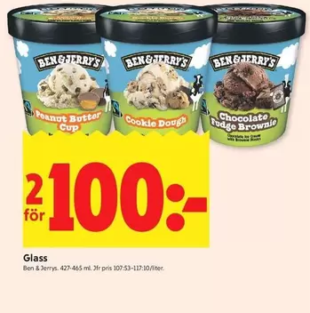 Ben & Jerry's - Glass
