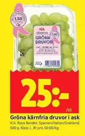 Gröna druvor