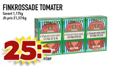 Garant - FINKROSSADE TOMATER