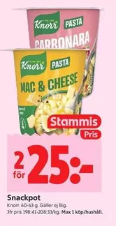 Knorr - Snackpot Pasta