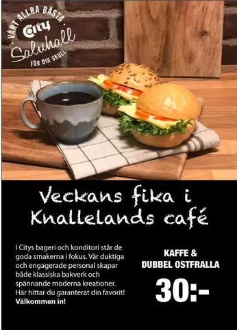 Favorit - Kaffe & Dubbel Ostfralla
