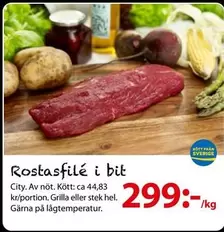 Rostasfilé i bit