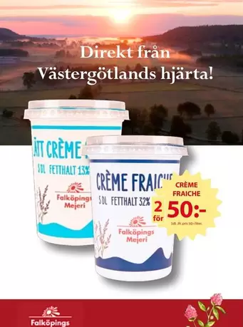 Falköpings Mejeri - Crème Fraîche