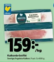 Ingelsta kalkon - Kalkonbröstfilé