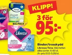 Libresse - Bindor/trosskydd