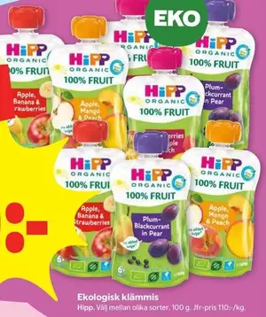 HIPP - Organic Fruit