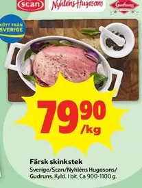 Scan - Färsk skinkstek