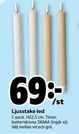 Ljusstake led