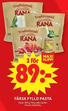Rana - FÄRSK FYLLD PASTA