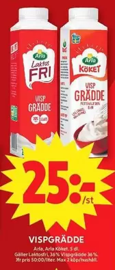 Arla - Vispgrädde