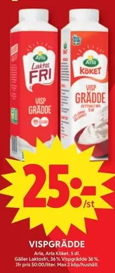 Arla - Vispgrädde