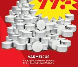 Värmeljus