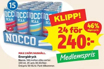 Energi dryck