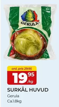 SURKÅL HOVUD