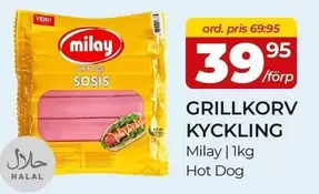 Grillkorv Kyckling