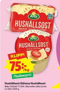Arla - Hushållost