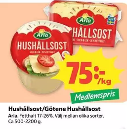 Arla - Hushållost/Götene Hushållost