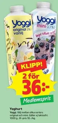yoggi - Yoghurt