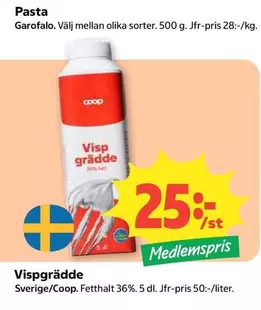 Coop - Vispgrädde