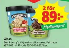 Ben & Jerry's - Glass