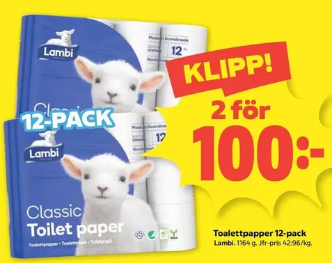 Lambi - Toilet paper