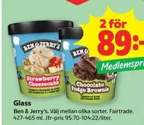 Ben & Jerry's - Glass