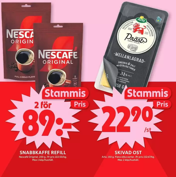 Nescafe - SNABBKaffe REFILL