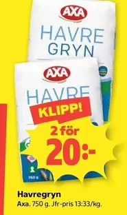 Axa - Havregryn