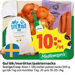 Coop - Gul lök/morötter/palsternacka