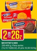 MCVITIE'S KEX