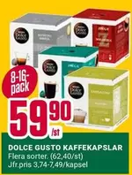 Dolce Gusto - KAFFEKAPSLAR