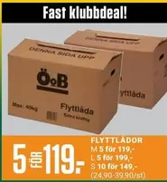 Extra - Flyttlåda