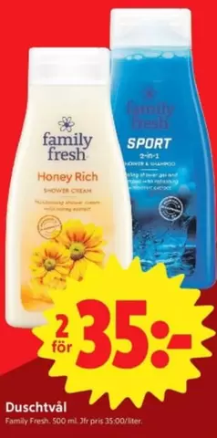 Family Fresh - Duschvål