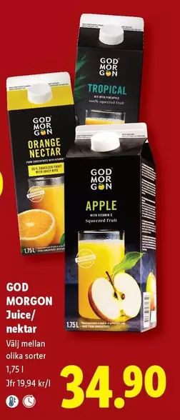 God Morgon - Juice/nektar